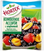 Компотное ассорти АГАМА 300г с клубникой 1*18