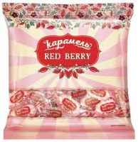 Карамель RED BERRY 500г леденцовая код ВК289 1*12