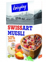 Мюсли Swiss art muesli 300г с фруктами 1*6