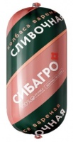 Колбаса СЛИВОЧНАЯ вар 450г Сибагро 1*4