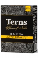 Чай TERNS Classic Breakfast 100г черный листовой 1*24