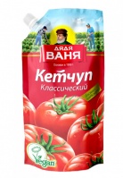 Кетчуп ДЯДЯ ВАНЯ 330г Классический д/пак 1*12