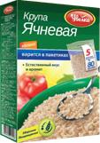 Крупа ячневая УВЕЛКА 5*80г в пакетиках 1*6 арт.968