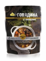 Говядина ПОТАНИНО 250гс овощами пакет 1*16