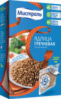 Гречка МИСТРАЛЬ 5*80г ядрица 1*6