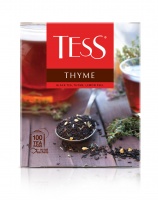Чай TESS Тайм 100*1,5г черный с доб 1*9 код1185-09
