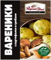 Вареники РОДНОЙ ДОМ 900г с картофелем и грибами 1*6