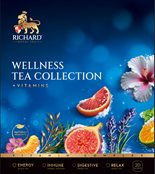 Ассорти чая RICHARD Royal Wellness Tea Collection 20*31г  1*10