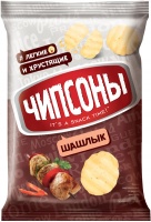 Чипсы ЧИПСОНЫ 40г шашлык 1*28 
