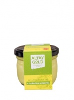 Крем-мёд ALTAY GOLD 125г с лаймом и имбирём 1*16