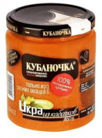 Икра из кабачков КУБАНОЧКА 500г ст/б 1*12