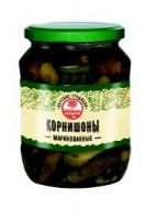 Корнишоны HUNGROW ВКУСНЫЕ ТРАДИЦИИ 340г маринованные деликатесные ст/б 1*12