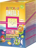 Омега-3 ПОЛИЕН 700мг 20% вкусная со вкусом вишни или мультифрукт капсулы №150 1*12