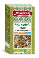 Гарнир НАЦИОНАЛЬ 250г Рис, киноа, тыква на завтрак ОМЕГА 3 1*8