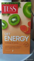 Чай TESS GET ENERGY 20*1,5г оолонг  с доб 1*12 код1670-12