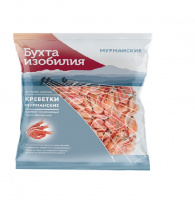 Креветки БУХТА ИЗОБИЛИЯ 500г мурманские в/м неразд. 1*8 (1342)