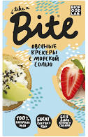 Крекер TAKE A BITE 200г овсяный с морской солью 1*10