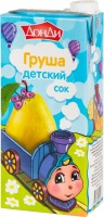 Сок ДОНДИ 1л грушевый детский т/п 1*12