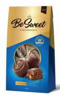 Конфеты BESWEET 160г из молочного шоколада с шоколадной начинкой 1*20