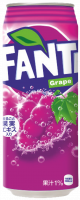 Напиток FANTA 500мл виноград ж/б Япония 1*24