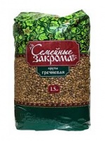 Крупа гречневая СЕМЕЙНЫЕ ЗАКРОМА 5*80г 1*10