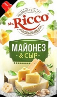 Майонез МИСТЕР РИККО 375г сыр 1*12