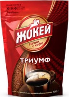 Кофе ЖОКЕЙ ТРИУМФ 75г сублимированый м/у 1*12 код.0999-12