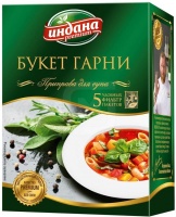 Приправа ИНДАНА ПРЕМИУМ 50г Букет Гарни для супа 1*12