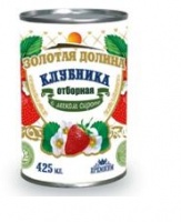 Клубника ЗОЛОТАЯ ДОЛИНА 425мл ж/б 1*24