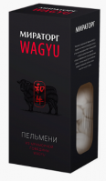 Пельмени МИРАТОРГ WAGYU 500г из премиальной мраморной говядины 1*10
