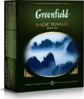 Чай GREENFIELD Magic Yunnan 100*2г черный китайский 1*9 код0583-09