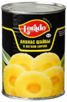 Ананас ШАЙБА 580мл в сиропе ж/б 1*24