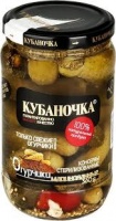 Огурчики КУБАНОЧКА 360г/370мл ст/б 1*12