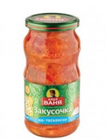 Закуска ДЯДЯ ВАНЯ 460гр Тосканская с овощами ст/б 1*8
