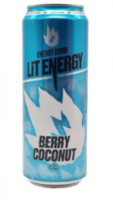 Напиток энергетический LIT ENERGY 0,45л BERRY COCONUT 1*24