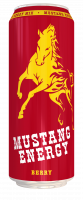 Напиток энергетический MUSTANG ENERGY BERRY 0,5л газ. ж/б 1*12 