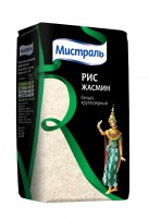 Рис МИСТРАЛЬ ЖАСМИН 500г белый ароматный 1*12