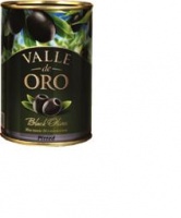 Маслины ЗОЛОТАЯ ДОЛИНА 300г Valle De Oro без косточки ж/б 1*12