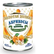 Абрикос ЗОЛОТАЯ ДОЛИНА 425мл ж/б 1*24