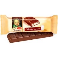Шоколад АЛЕНКА 45г с молоком/злаками Красный Октябрь 1*20
