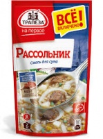 Смесь для супа ТРАПЕЗА НА ПЕРВОЕ 130г Рассольник 1*18