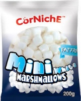 Зефир Marshmallows Мини 70г белый 1*24 код 8585/8582