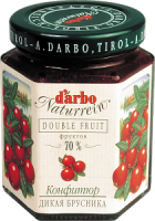 Конфитюр DARBO 200г Дикая Брусника 1*6      