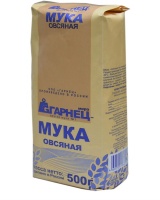 Мука ГАРНЕЦ 500г овсяная 1*6
