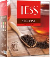 Чай TESS Sunrise 100*1,8г черный цейлонский 1*9 код0918-09