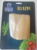 Палтус ДАЛЬПИКО филе-кусок подкопченный черный 350г 1*10