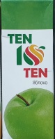Напиток TEN10 1л Яблочный б/к 1*12