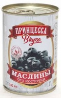 Маслины Принцесса Вкуса 300мл б/к 1*12