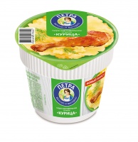 Пюре картофельное ПЕТРА 35г с куриным вкусом 1*24