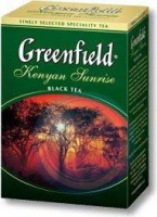 Чай GREENFIELD Kenyan Sunrise 200г черный лист 1*12 код0795-12